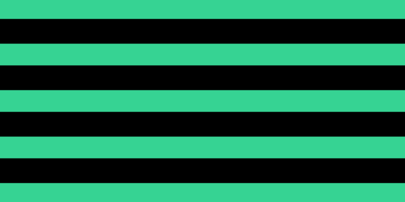 Black, #36d393 horizontal lines, forty-three pixels wide, forty-nine pixels apart