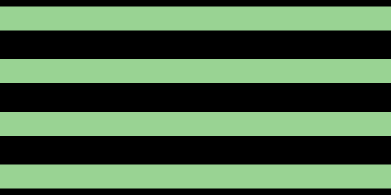 Black, #99d393 horizontal lines, forty-nine pixels wide, fifty-nine pixels apart