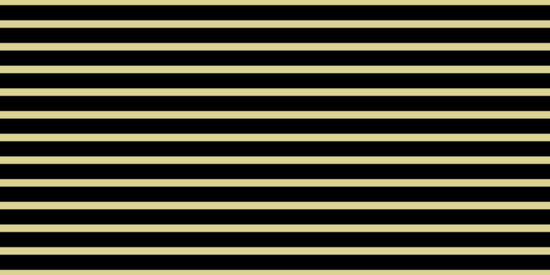 Black, #dbd393 horizontal lines, eleven pixels wide, twenty-two pixels apart
