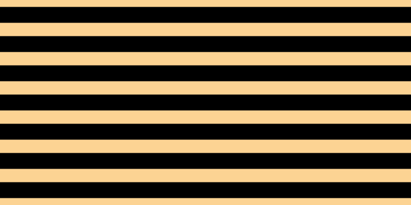 Black, #fcd393 horizontal lines, twenty-six pixels wide, thirty-one pixels apart