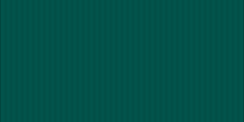 Black, #04a393 vertical lines, two pixels wide, two pixels apart