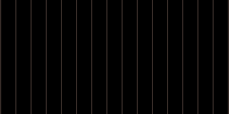 Black, #caa393 vertical lines, one pixels wide, fifty-two pixels apart