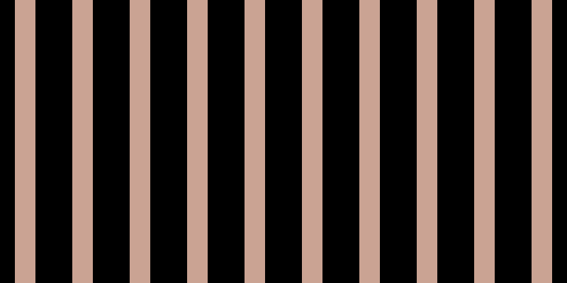 Black, #caa393 vertical lines, twenty-nine pixels wide, fifty-two pixels apart