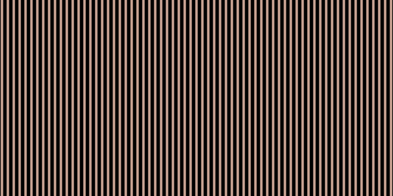 Black, #caa393 vertical lines, five pixels wide, seven pixels apart