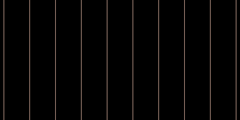 Black, #caa393 vertical lines, two pixels wide, eighty-four pixels apart