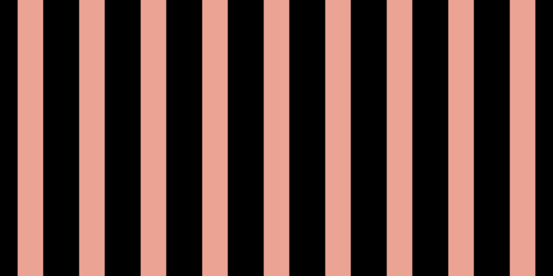 Black, #eba393 vertical lines, thirty-seven pixels wide, fifty-two pixels apart
