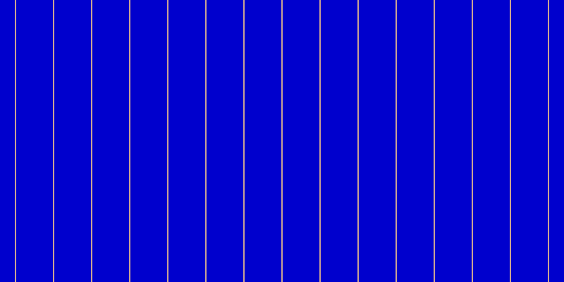 Medium blue, #caa393 vertical lines, two pixels wide, fifty-two pixels apart