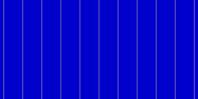 Medium blue, #caa393 vertical lines, two pixels wide, seventy-five pixels apart