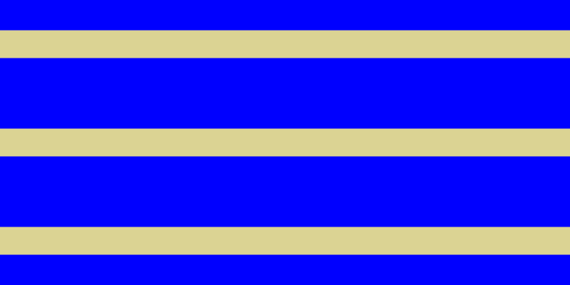Blue, #dbd393 horizontal lines, thirty-nine pixels wide, ninety-nine pixels apart
