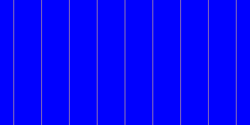 Blue, #caa393 vertical lines, two pixels wide, eighty-seven pixels apart