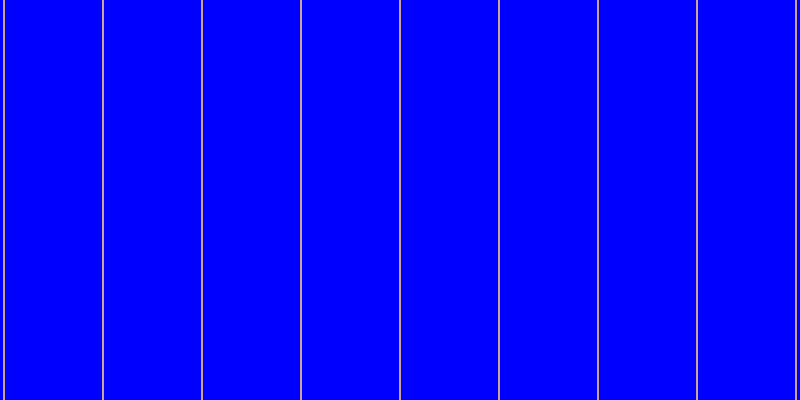 Blue, #caa393 vertical lines, two pixels wide, ninety-seven pixels apart