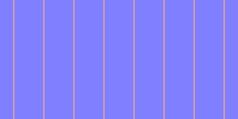 Blue (50%), #eba393 vertical lines, four pixels wide, ninety-seven pixels apart
