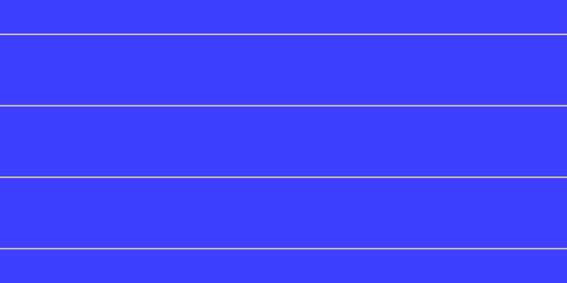 Blue (75%), #dbd393 horizontal lines, two pixels wide, ninety-nine pixels apart