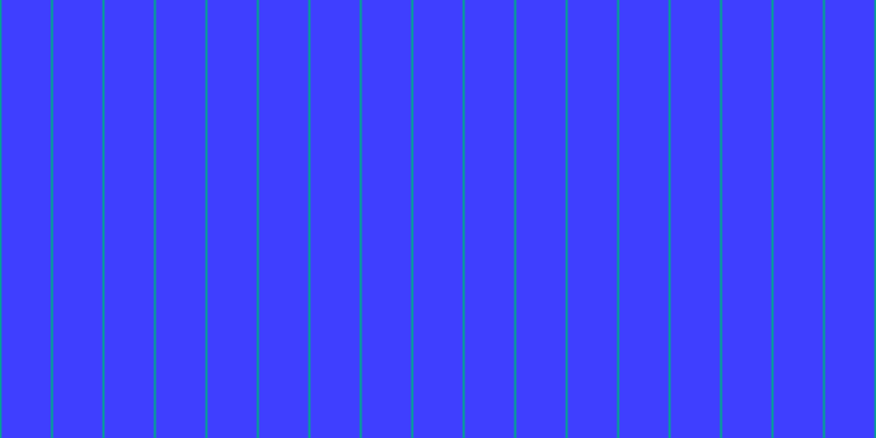Blue (75%), #04a393 vertical lines, two pixels wide, forty-five pixels apart