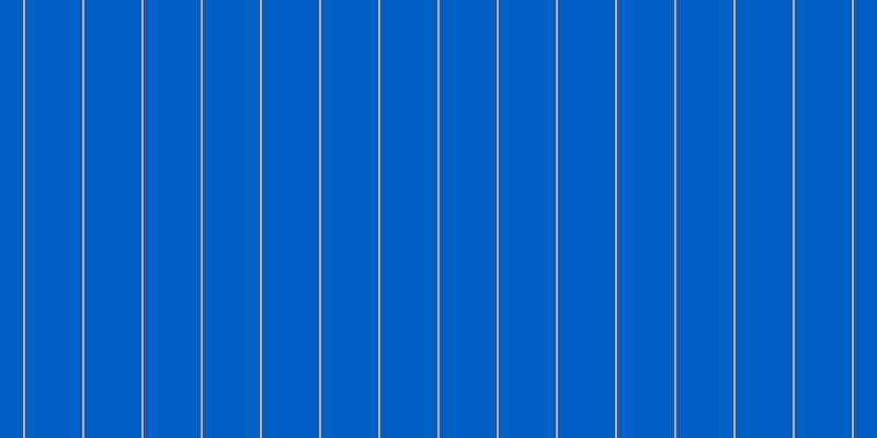 #005fc2, #caa393 vertical lines, two pixels wide, fifty-two pixels apart