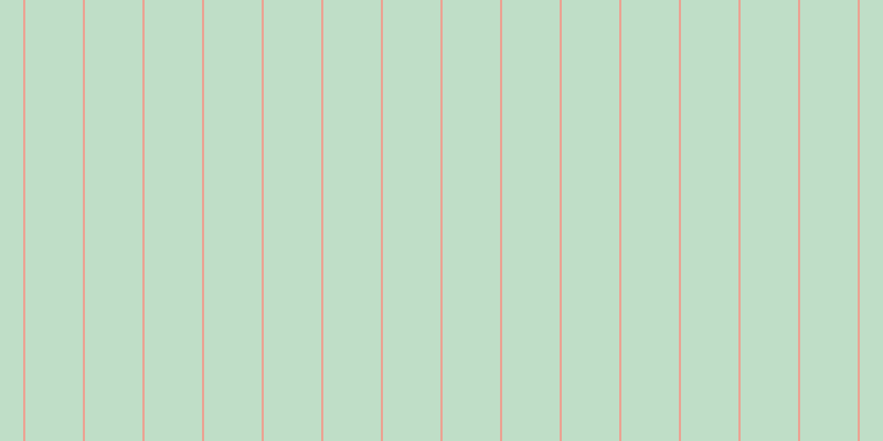 #007b21 (25%), #eba393 vertical lines, two pixels wide, fifty-two pixels apart