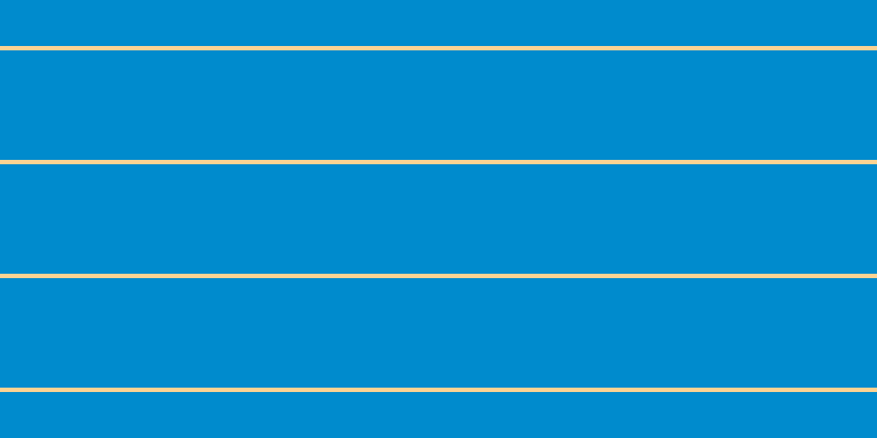 #008bcd, #fcd393 horizontal lines, four pixels wide, one hundred pixels apart