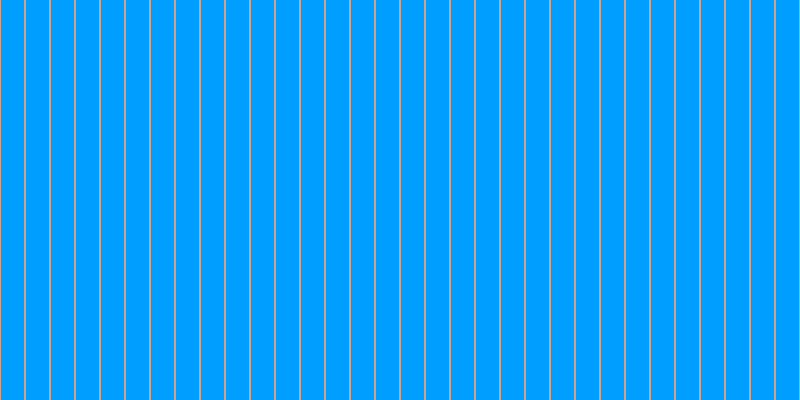 #009eff, #caa393 vertical lines, two pixels wide, twenty-three pixels apart