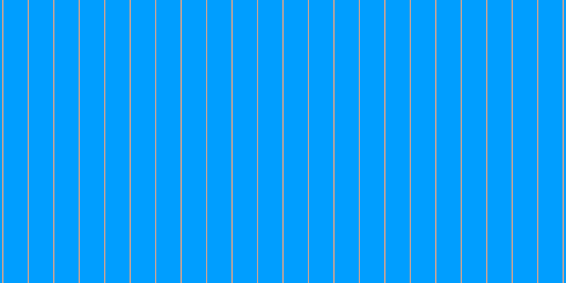 #009eff, #caa393 vertical lines, two pixels wide, thirty-four pixels apart