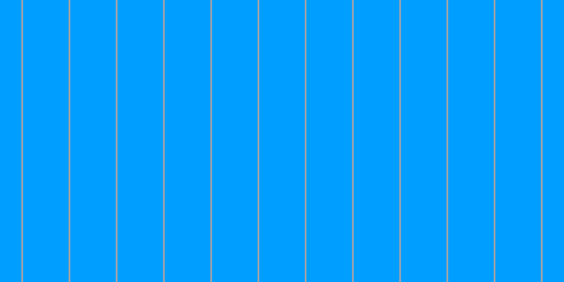 #009eff, #caa393 vertical lines, two pixels wide, sixty-five pixels apart