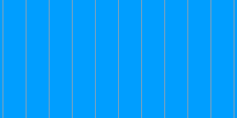 #009eff, #caa393 vertical lines, two pixels wide, seventy-six pixels apart