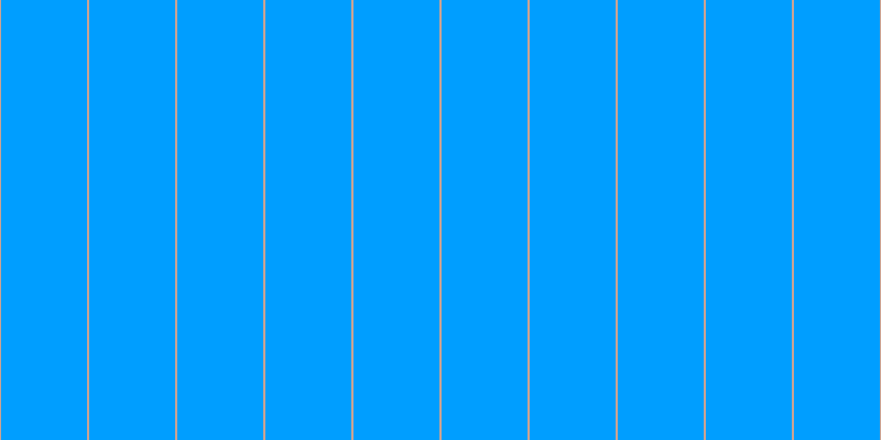 #009eff, #caa393 vertical lines, two pixels wide, seventy-eight pixels apart