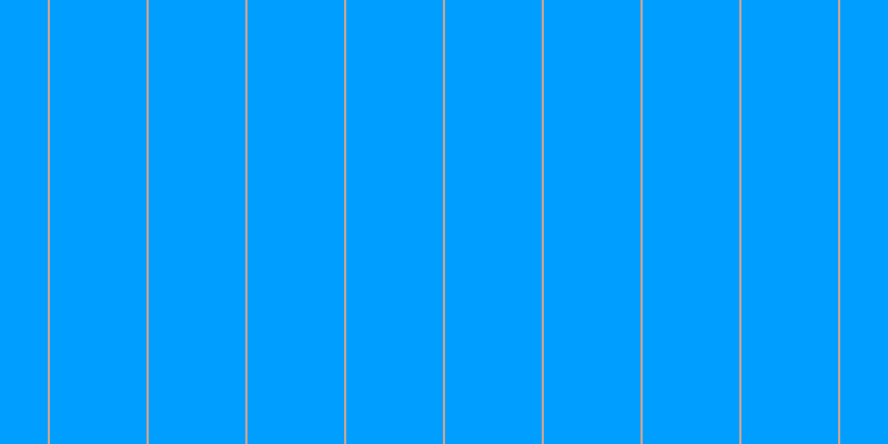 #009eff, #caa393 vertical lines, two pixels wide, eighty-seven pixels apart
