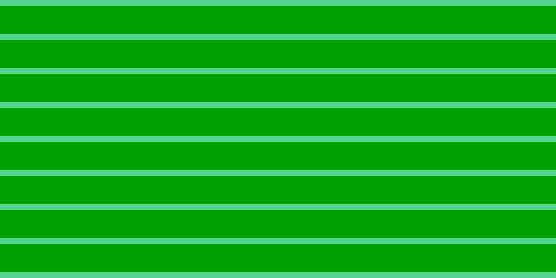 #00a100, #57d393 horizontal lines, eight pixels wide, forty-one pixels apart