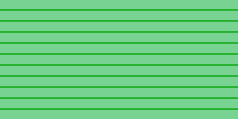 #00a100, #78d393 horizontal lines, thirty-three pixels wide, four pixels apart