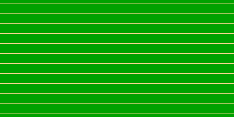 #00a100, #fcd393 horizontal lines, two pixels wide, thirty-two pixels apart