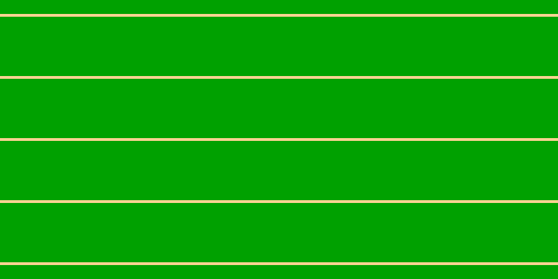 #00a100, #fcd393 horizontal lines, four pixels wide, eighty-five pixels apart