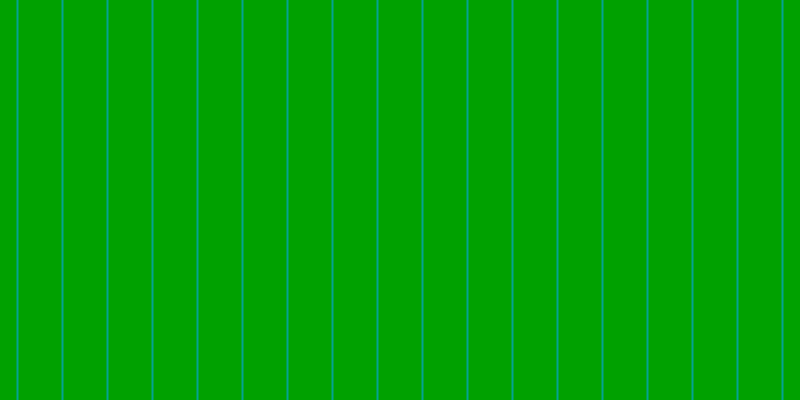 #00a100, #04a393 vertical lines, two pixels wide, forty-three pixels apart