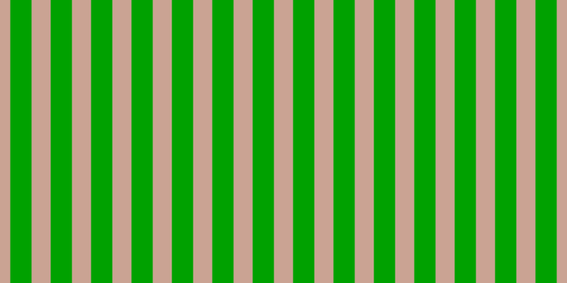 #00a100, #caa393 vertical lines, twenty-seven pixels wide, thirty pixels apart