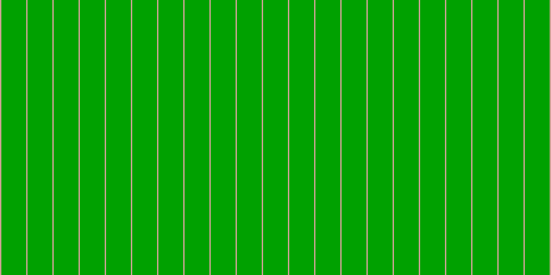 #00a100, #caa393 vertical lines, two pixels wide, thirty-six pixels apart