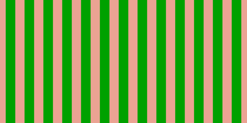 #00a100, #eba393 vertical lines, thirty pixels wide, thirty-one pixels apart