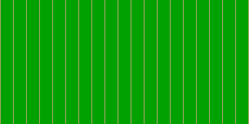 #00a100, #eba393 vertical lines, two pixels wide, forty pixels apart