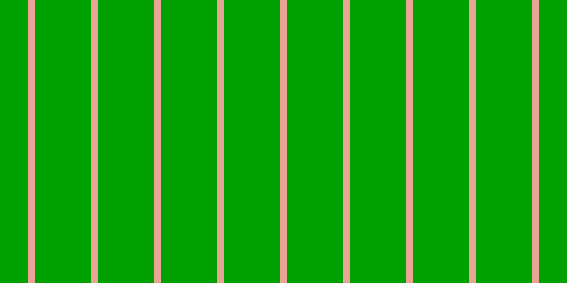 #00a100, #eba393 vertical lines, ten pixels wide, seventy-nine pixels apart