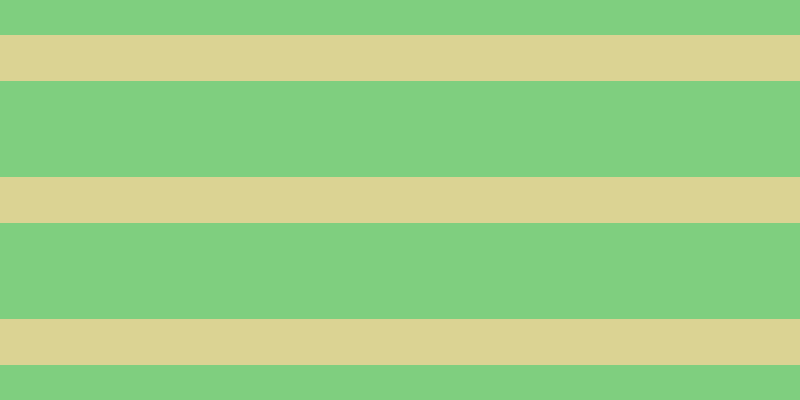 #00a100 (50%), #dbd393 horizontal lines, forty-six pixels wide, ninety-six pixels apart