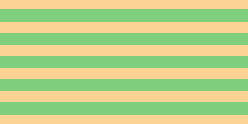 #00a100 (50%), #fcd393 horizontal lines, thirty-five pixels wide, forty pixels apart