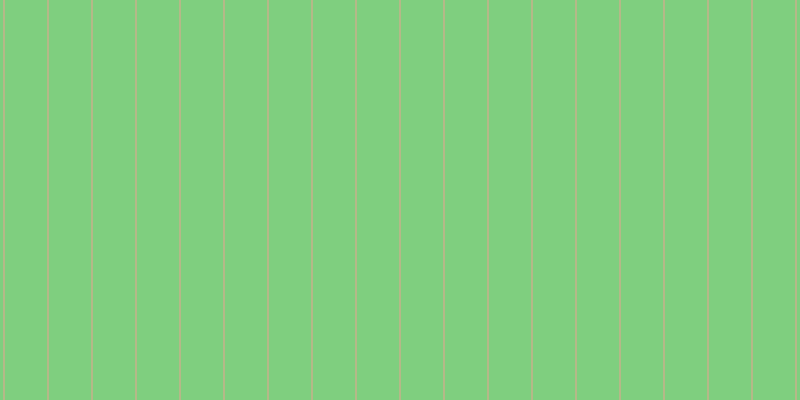 #00a100 (50%), #eba393 vertical lines, one pixels wide, forty-three pixels apart