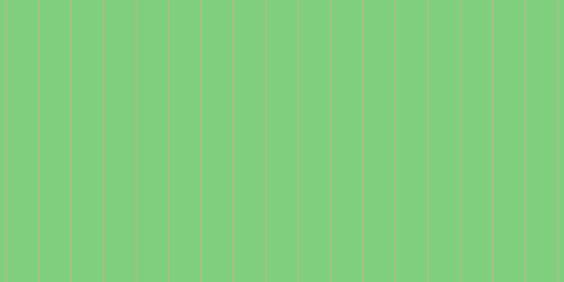 #00a100 (50%), #eba393 vertical lines, one pixels wide, forty-five pixels apart