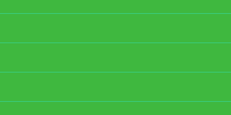 #00a100 (75%), #36d393 horizontal lines, two pixels wide, one hundred pixels apart