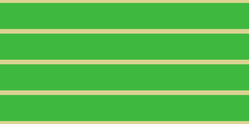 #00a100 (75%), #dbd393 horizontal lines, fifteen pixels wide, eighty-four pixels apart