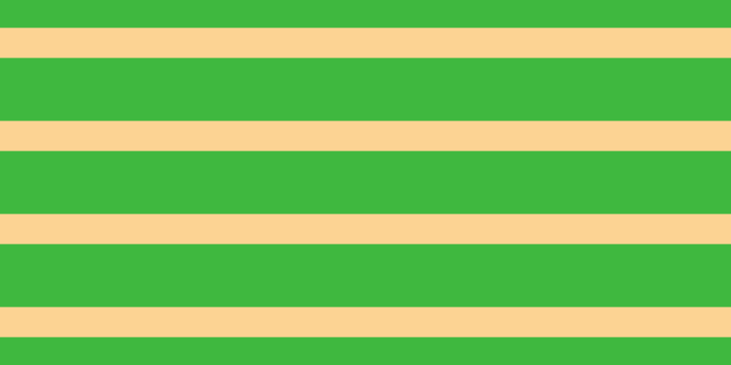 #00a100 (75%), #fcd393 horizontal lines, thirty-three pixels wide, sixty-nine pixels apart