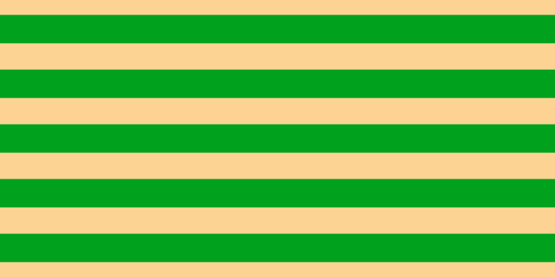 #00a11d, #fcd393 horizontal lines, thirty-eight pixels wide, forty-one pixels apart