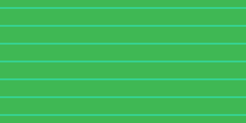 #00a11d (75%), #36d393 horizontal lines, six pixels wide, fifty-two pixels apart