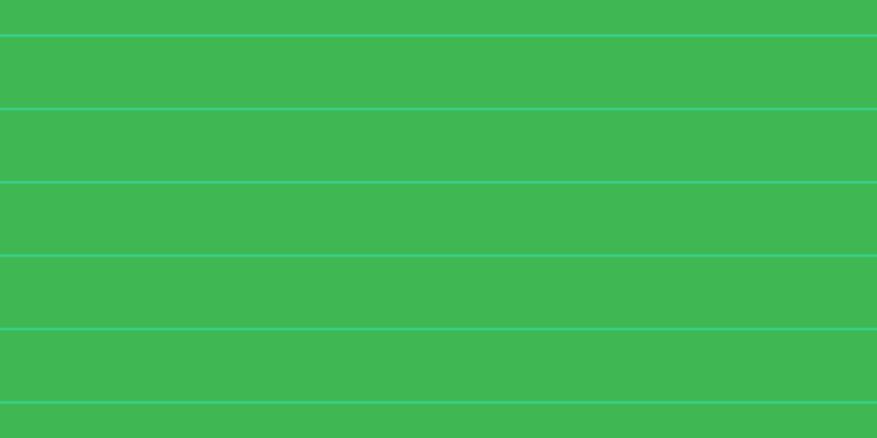 #00a11d (75%), #36d393 horizontal lines, two pixels wide, sixty-five pixels apart