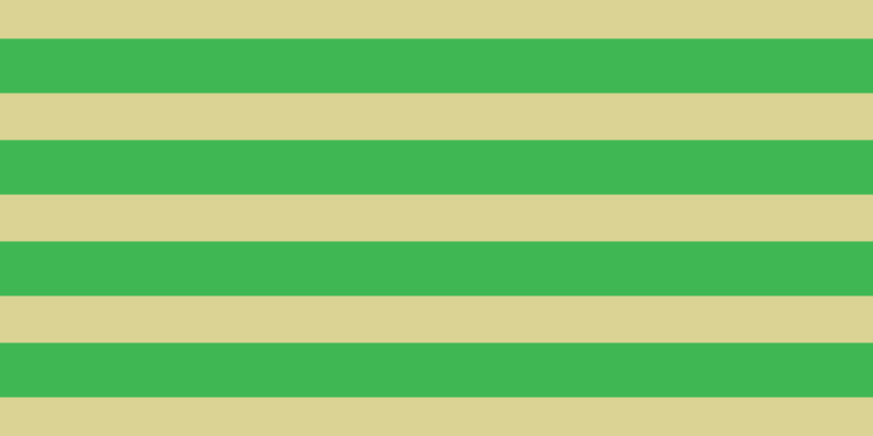 #00a11d (75%), #dbd393 horizontal lines, forty-three pixels wide, fifty pixels apart