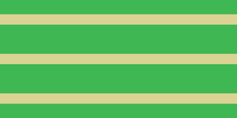 #00a11d (75%), #dbd393 horizontal lines, thirty-five pixels wide, ninety-nine pixels apart