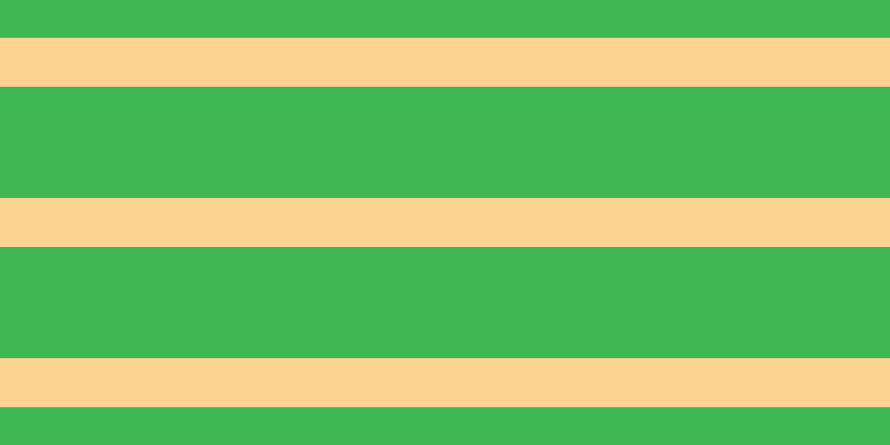 #00a11d (75%), #fcd393 horizontal lines, forty-four pixels wide, one hundred pixels apart